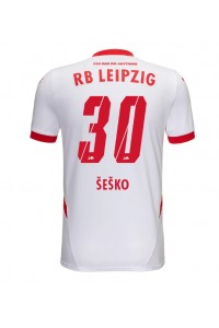 RB Leipzig Benjamin Sesko #30 Voetbaltruitje Thuis tenue 2024-25 Korte Mouw